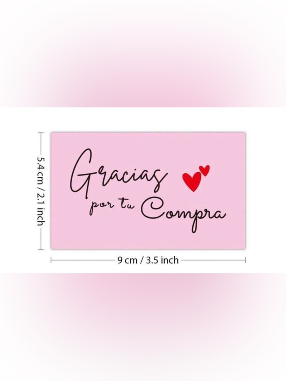🌈 “Gracias Por Tu Compra” 10 pcs cards